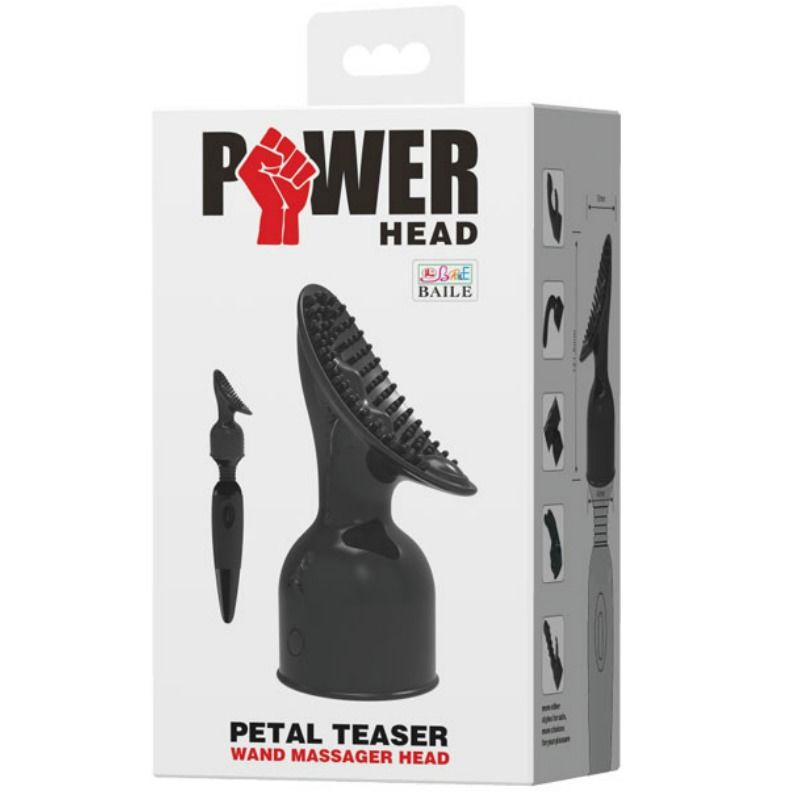 BAILE - TÊTE INTERCHANGEABLE POUR MASSEUR DE STIMULATION DU CLITORIS - 7eme ciel