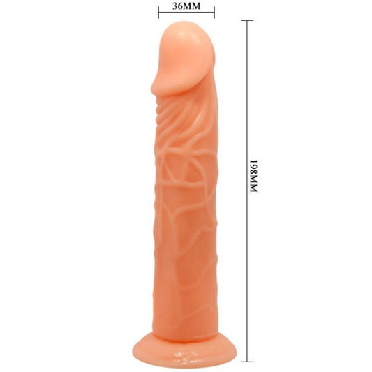 BAILE - GODE RÉALISTE VIVE 19.8 CM COULEUR NATURELLE - 7eme ciel