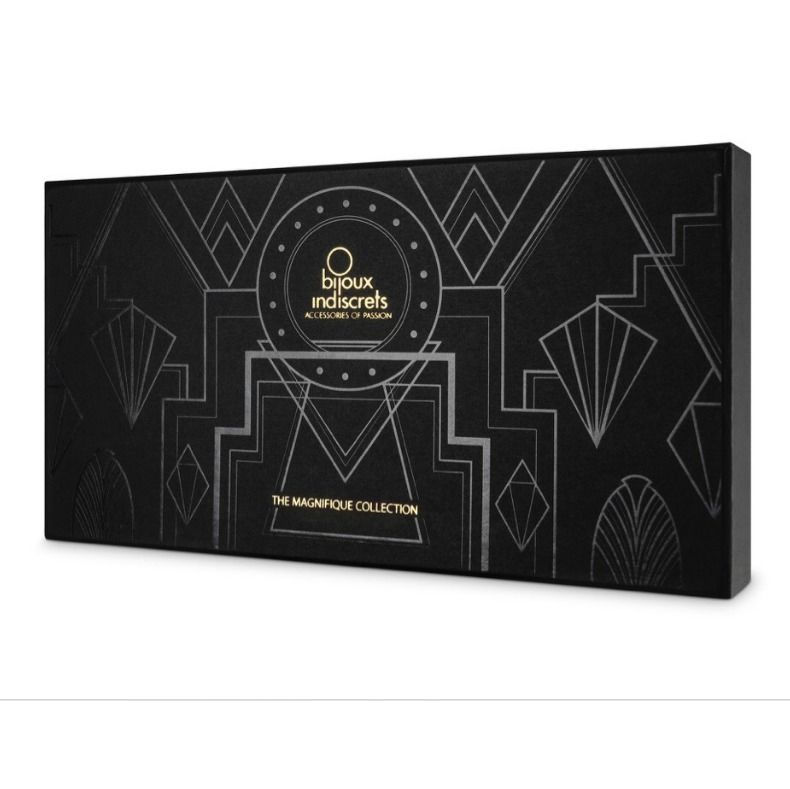 BIJOUX - MAGNIFIQUE COLLIER EN MÉTAL FRANGES DORÉES - 7eme ciel