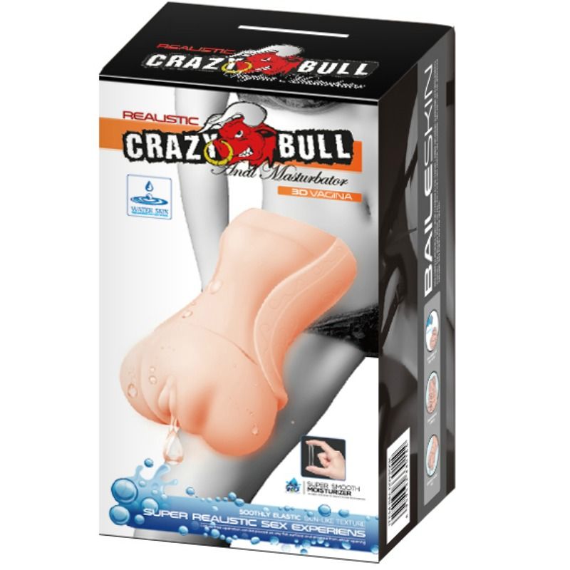 CRAZY BULL - MASTURBATEUR VAGIN PEAU D'EAU - 7eme ciel