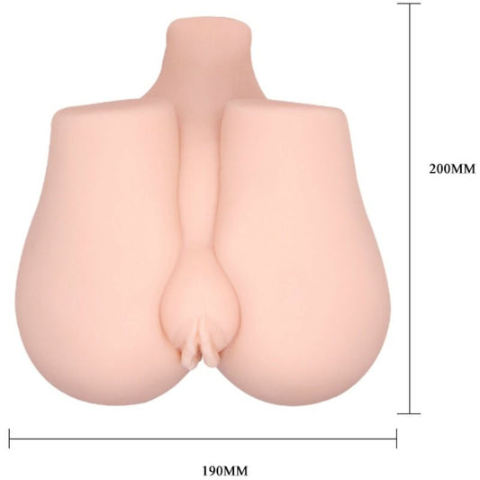 CRAZY BULL - VAGIN ET ANUS RÉALISTES AVEC POSITION DE VIBRATION 3 - 7eme ciel