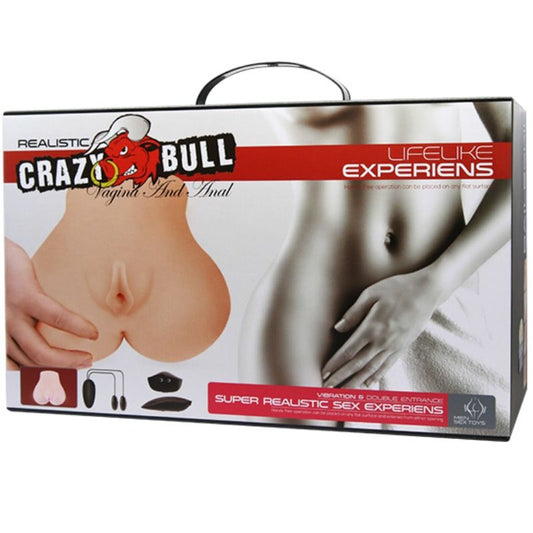 CRAZY BULL - VAGIN ET ANUS RÉALISTES AVEC POSITION DE VIBRATION 7 - 7eme ciel