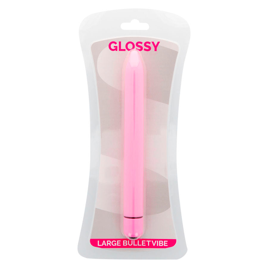 GLOSSY SLIM - VIBRATEUR ROSE - 7eme ciel