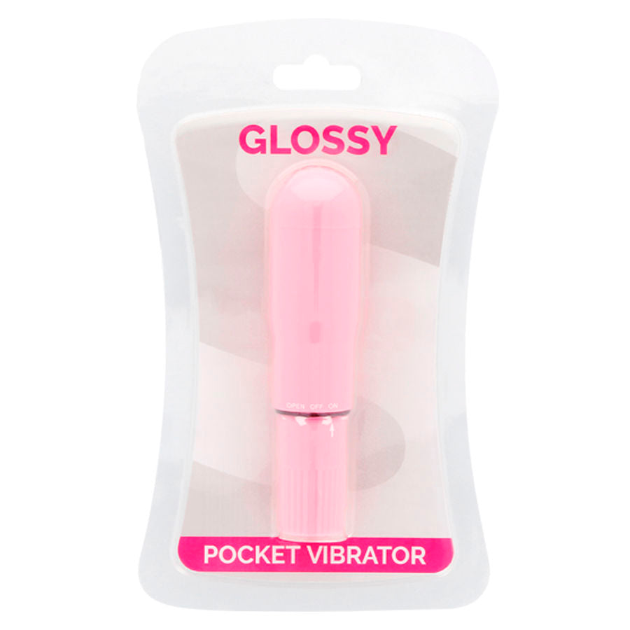 GLOSSY - VIBRATEUR DE POCHE ROSE - 7eme ciel
