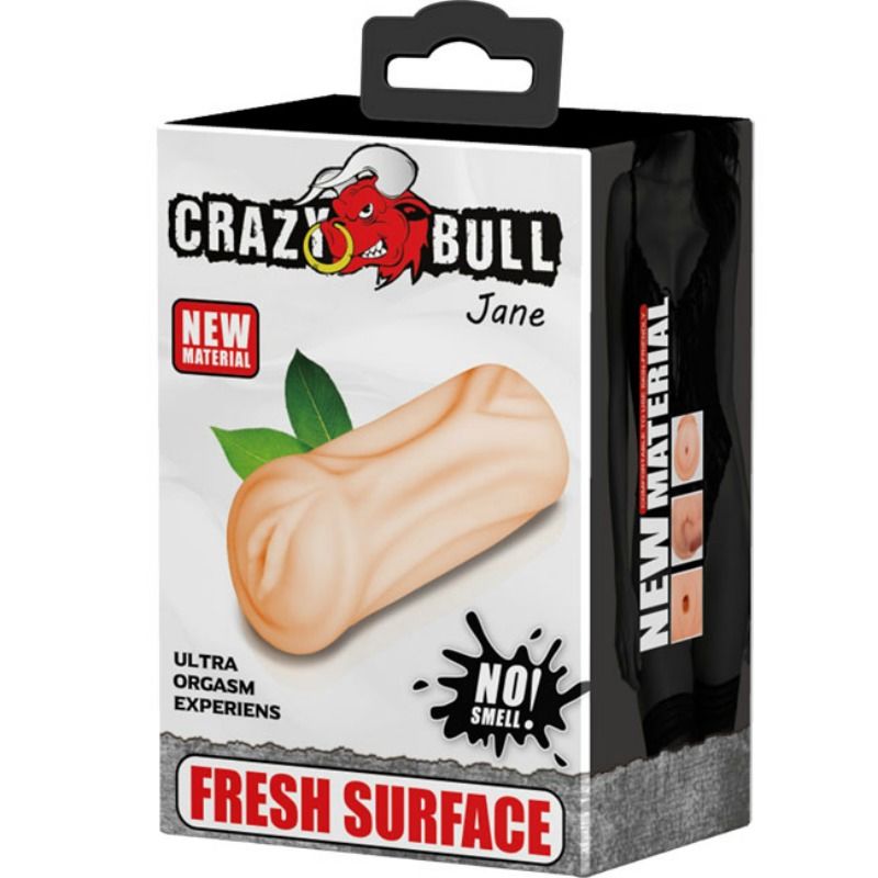CRAZY BULL - MASTURBATEUR VAGIN JANE 13.5 CM - 7eme ciel