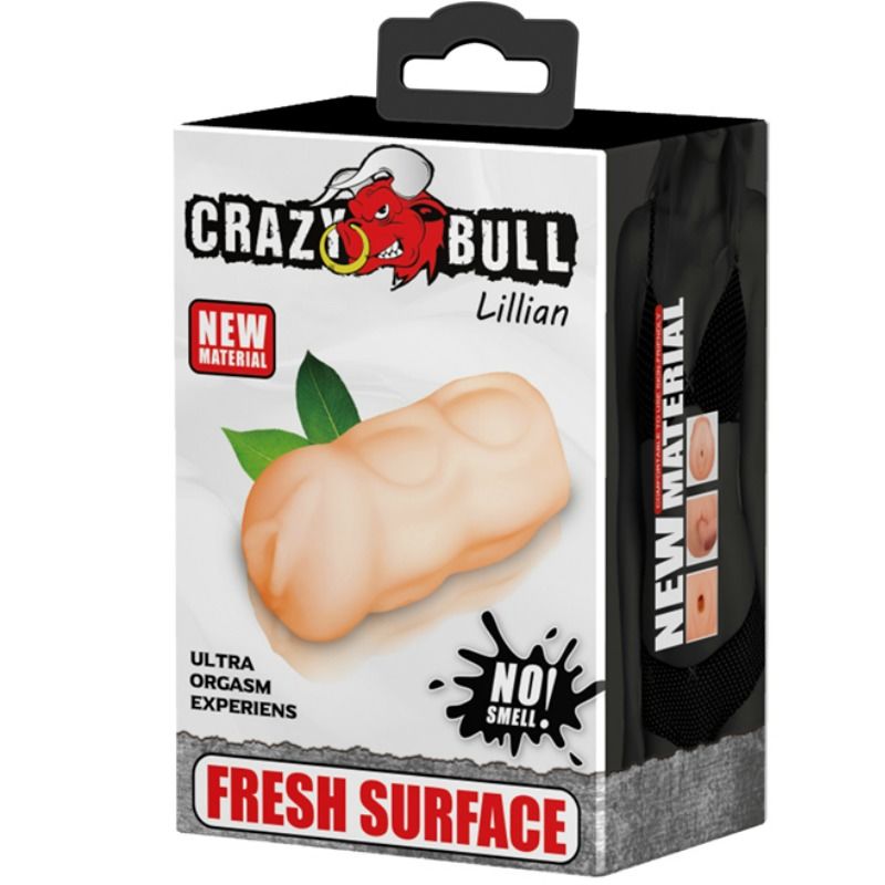 CRAZY BULL - MASTURBATEUR VAGIN LILLIAN 13 CM - 7eme ciel