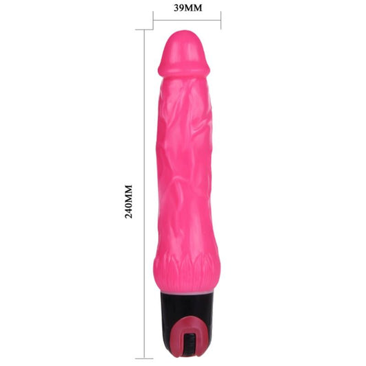BAILE - VIBRATEUR DAAPLY PLEASURE MULTIVITESSE ROSE - 7eme ciel