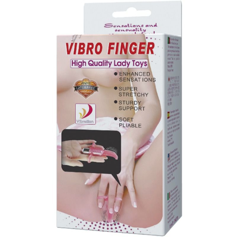 BAILE - STIMULATEUR DE DÉ DOIGTS VIBRO - 7eme ciel