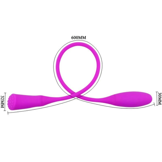 PRETTY LOVE - VIBRATEUR SMART SNAKY VIBE 2 MOTEURS - 7eme ciel