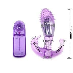 BAILE - STIMULATEUR VAGINAL ET ANAL AVEC VIBRATION - 7eme ciel