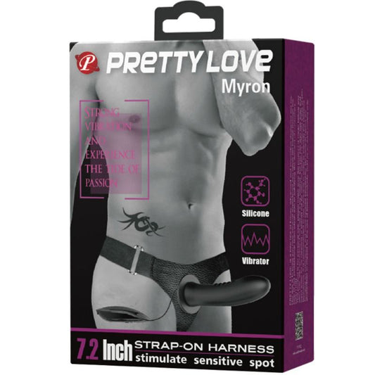 PRETTY LOVE - MYRON AVEC VIBRATION ET GODE CREUX - 7eme ciel