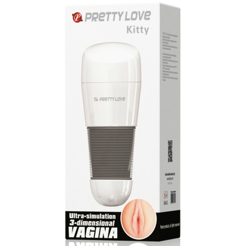 PRETTY LOVE - KITTY MASTURBATEUR VAGIN BLANC 2 - 7eme ciel