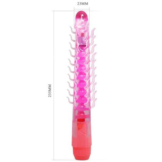 BAILE - FLEXI VIBE SENSUAL SPINE GODE VIBRANT PLIABLE LILAS 23.5 CM - 7eme ciel