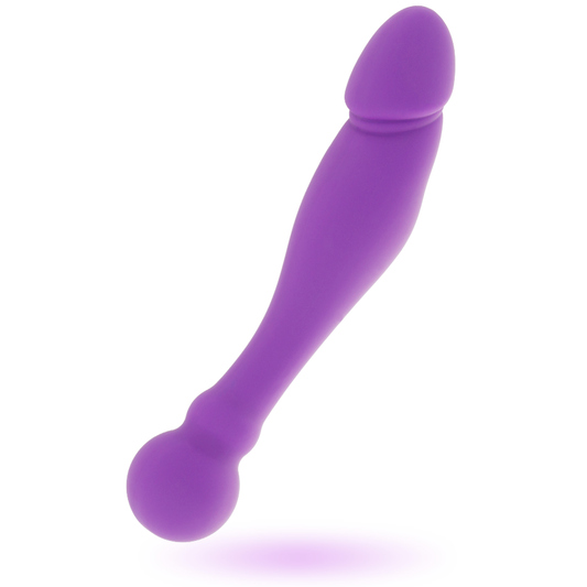 INTENSE - SILICONE RICK DUAL LILAS - 7eme ciel