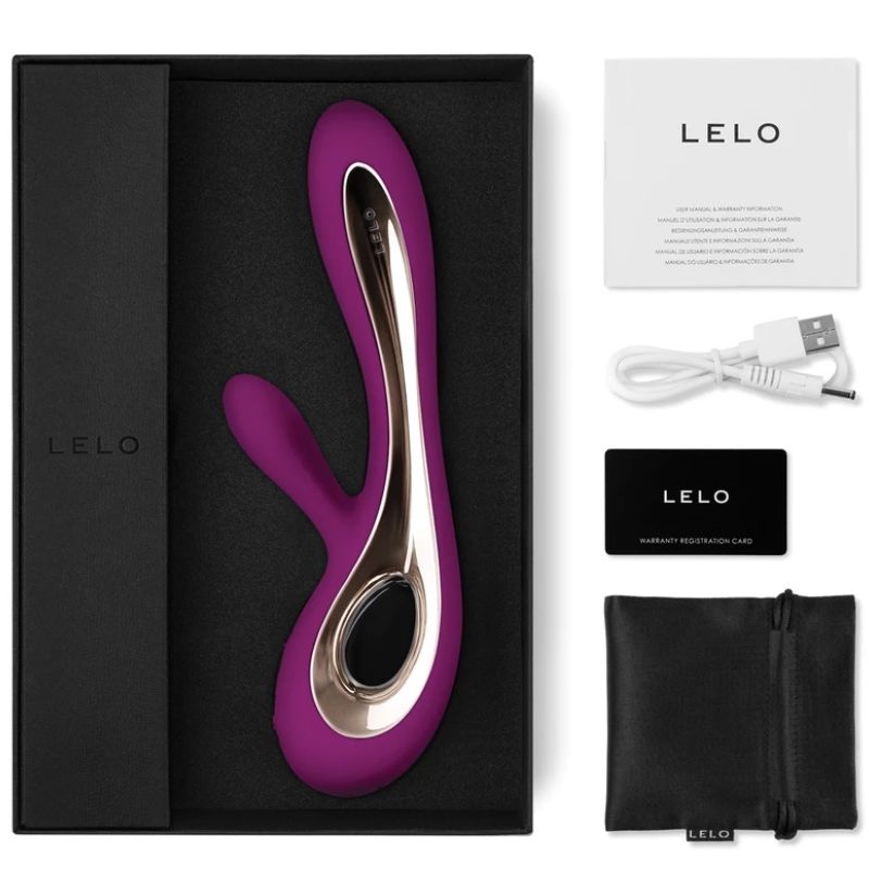 LELO - VIBRATEUR SORAYA 2 RABBIT ROSE PROFONDE - 7eme ciel