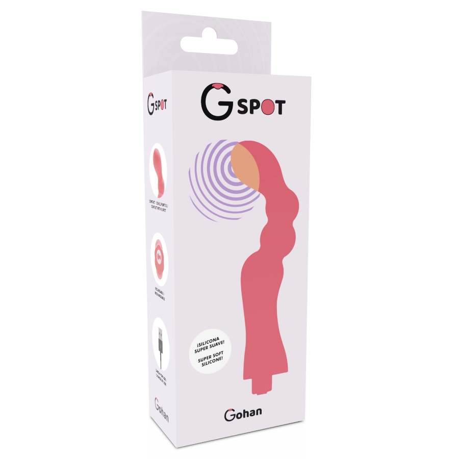 G-SPOT - GOHAN VIBRATEUR LUMIÈRE ROUGE - 7eme ciel