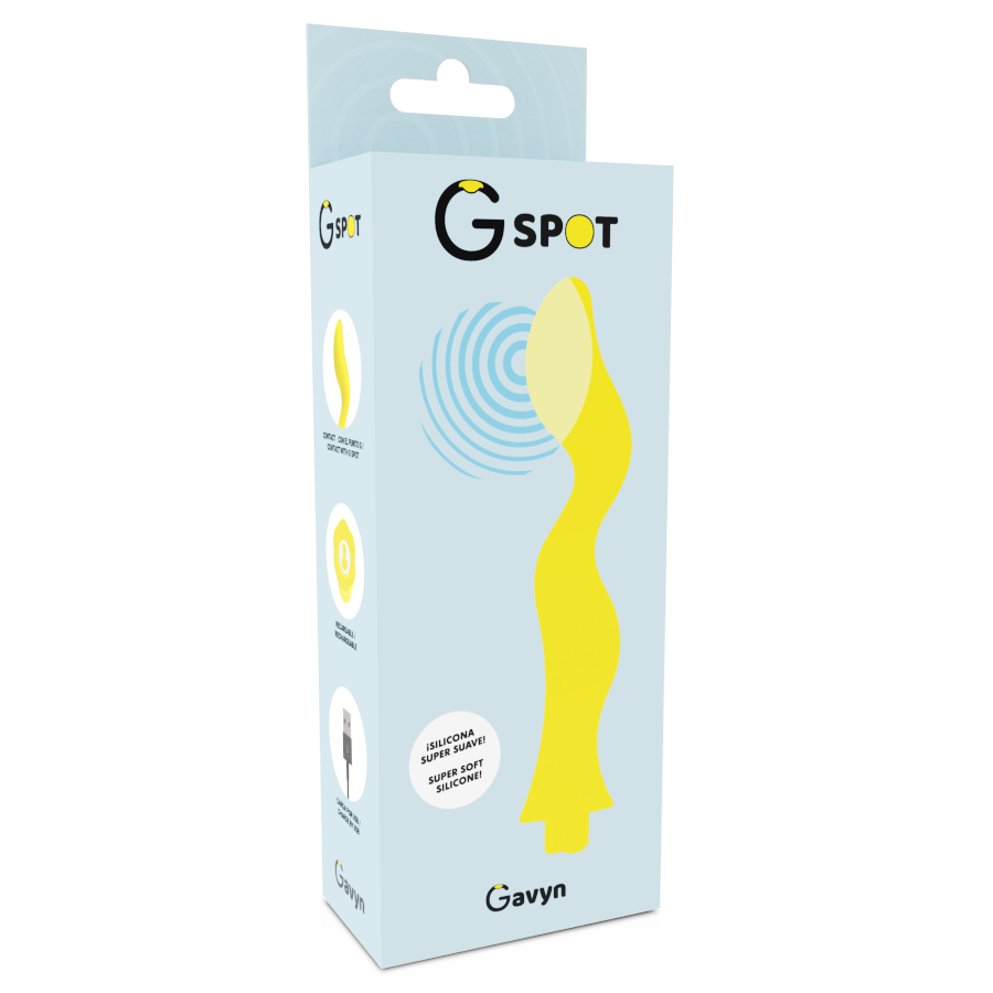 G-SPOT - GAVYN G-SPOT VIBRATEUR JAUNE - 7eme ciel