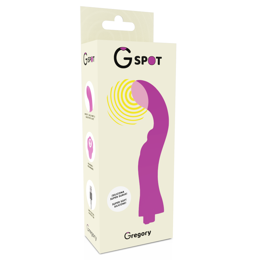G-SPOT - VIBRATEUR GREGORY VIOLET - 7eme ciel
