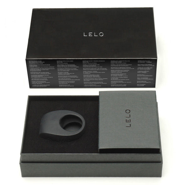 LELO - ANNEAU VIBRATEUR TOR II NOIR - 7eme ciel