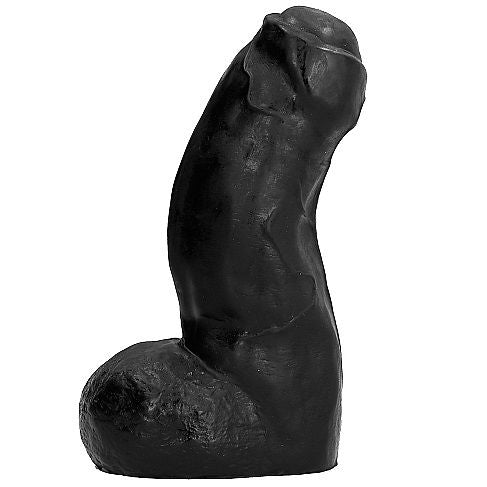ALL BLACK - DONG RÉALISTE NOIR 17 CM - 7eme ciel