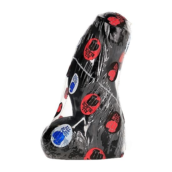 ALL BLACK - DONG RÉALISTE NOIR 17 CM - 7eme ciel