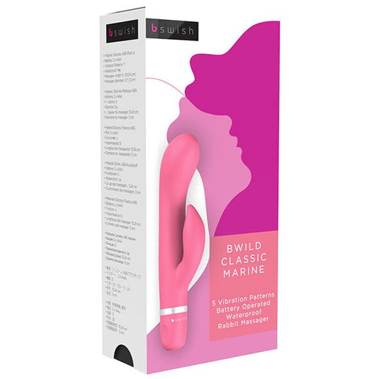 B SWISH - VIBRATEUR BWILD CLASSIC MARINE RABBIT GOYAVA - 7eme ciel