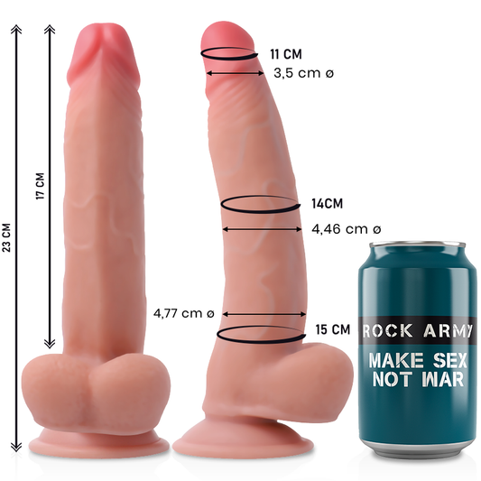 ROCKARMY - DUAL DENSITY LEOPARD 23 CM -O- 4.77 CM - 7eme ciel