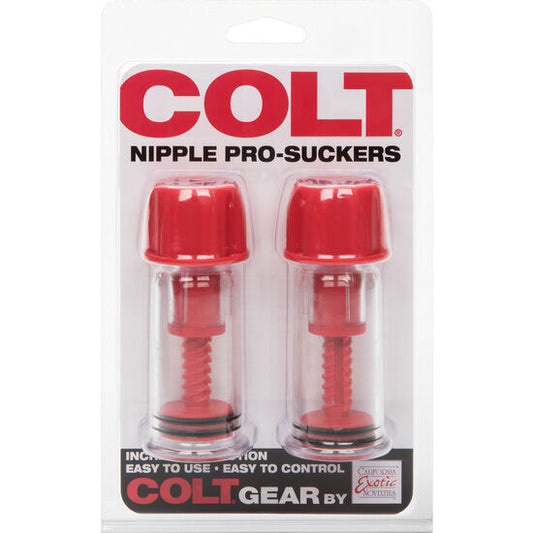 CALEXOTICS - VENTOUSES À TÉTINES COLT RED - 7eme ciel