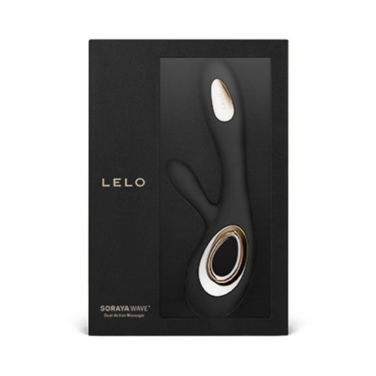 LELO - SORAYA WAVE VIBRATEUR LAPIN NOIR - 7eme ciel