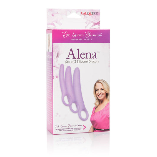 CALEXOTICS - DR LAURA BERMAN ALENA ENSEMBLE DE 3 DILATEURS EN SILICONE