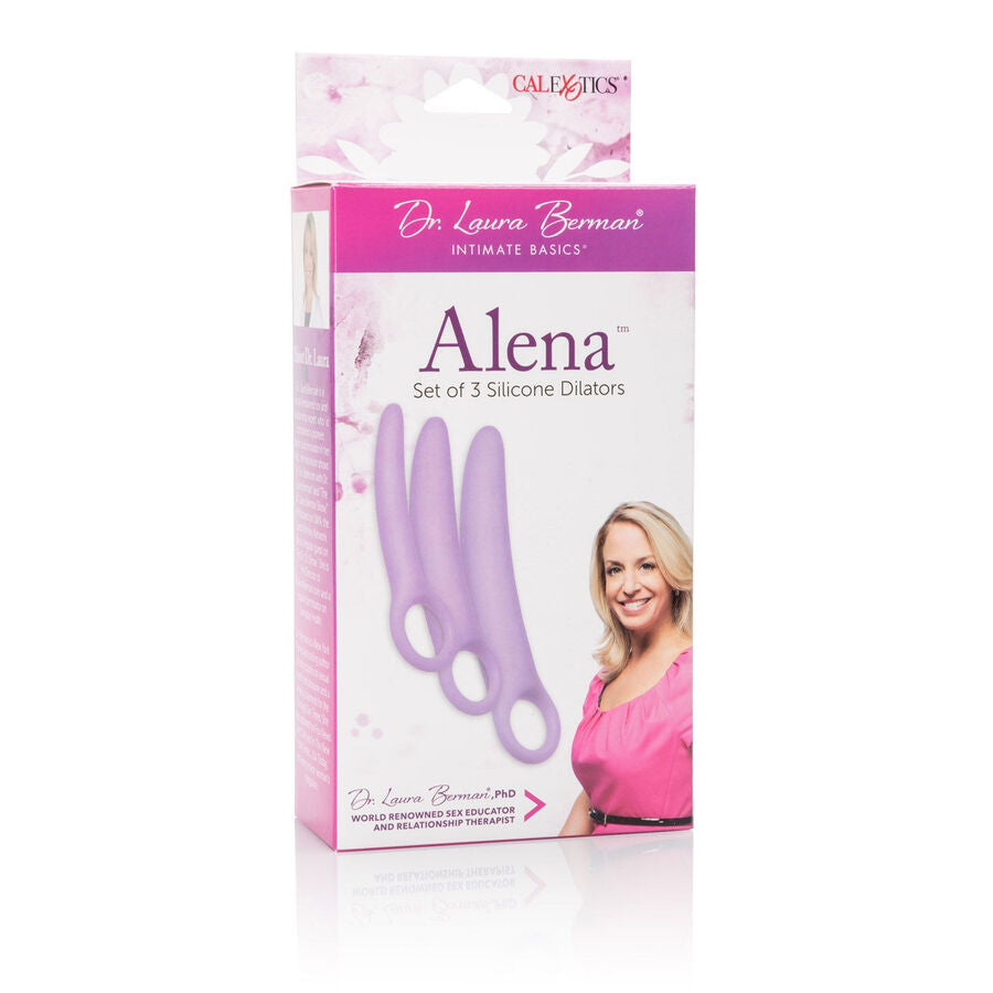 CALEXOTICS - DR LAURA BERMAN ALENA ENSEMBLE DE 3 DILATEURS EN SILICONE - 7eme ciel