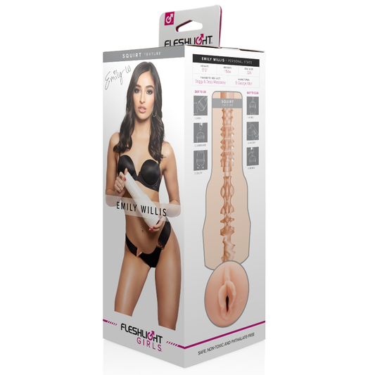 FLESHLIGHT GIRLS - EMILY WILLIS GICLER LE VAGIN - 7eme ciel