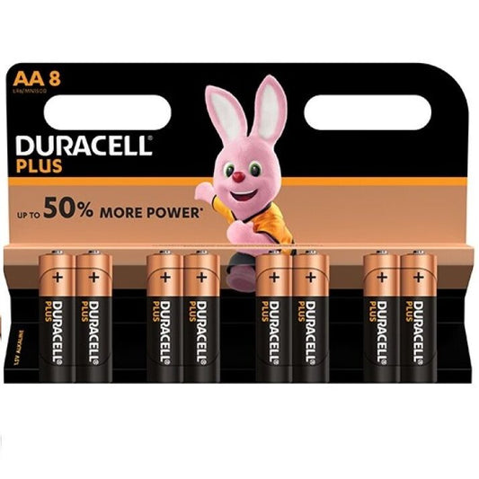 DURACELL - BATTERIE PLUS POWER AA LR6 8UNITÉS - 7eme ciel