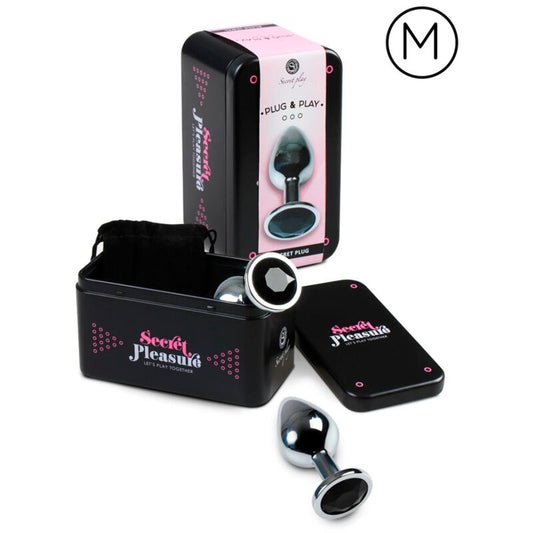 SECRETPLAY - PLUG ANAL NOIR M - 7eme ciel