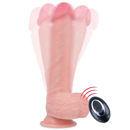 ROCKARMY - VIBRATEUR EN SILICONE LIQUIDE TÉLÉCOMMANDE PREMIUM APACHE 20.5 CM -O- 4.62 CM - 7eme ciel