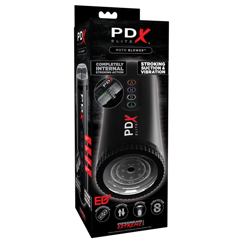 PDX ELITE - VENTILATEUR MOTO MASTURBATEUR AVANCE - 7eme ciel