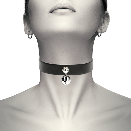 COQUETTE CHIC DESIRE - COLLIER EN CUIR VEGAN FEMME HOCHET ACCESSOIRE - 7eme ciel