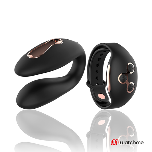 ANNE'S DESIRE - DUAL PLEASURE TECNOLOG A WATCHME NOIR/OR - 7eme ciel