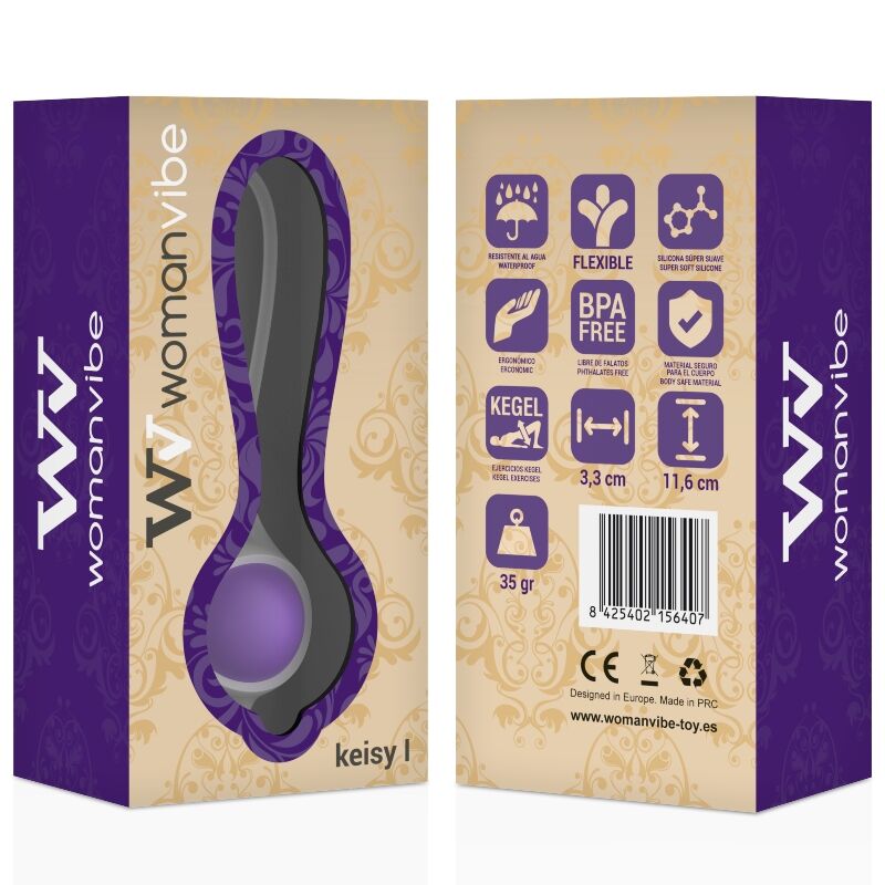 WOMANVIBE - FEMME VIBE KEISY I BALL GEISHA SILICONE - 7eme ciel