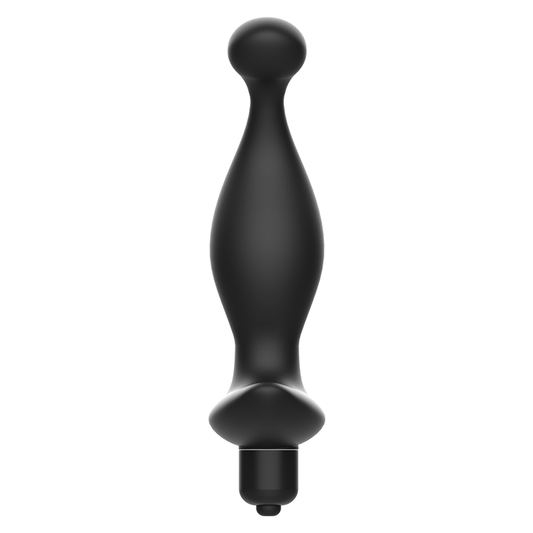 ADDICTED TOYS - MASSEUR ANAL AVEC VIBRATION NOIRE MODÈLE 1 - 7eme ciel