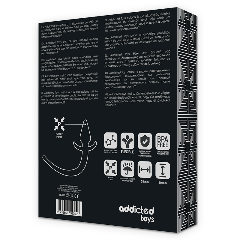 ADDICTED TOYS - PUPPY PLUG ANAL EN SILICONE - 7eme ciel