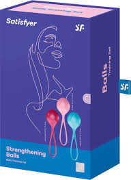 SATISFYER - ENSEMBLE ENTRAÎNEMENT LOVEBALLS 3