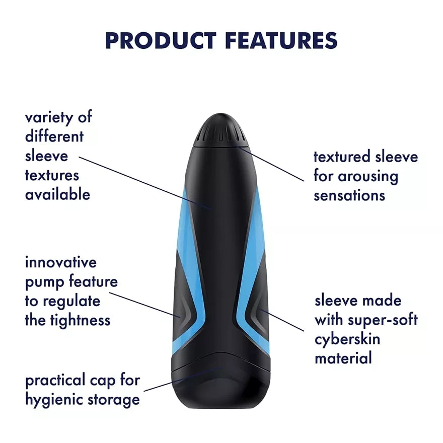 SATISFYER - MEN UN MASTURBATEUR POUR HOMMES