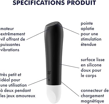 SATISFYER - ULTRA POWER BULLET 2 NOIR