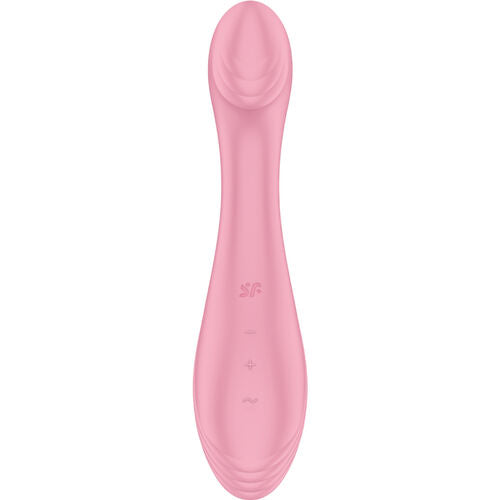 SATISFYER - STIMULATEUR VIBRATEUR G-FORCE G-SPOT ROSE