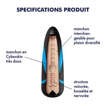 SATISFYER - MANCHES HOMMES TRI DELIGHTS