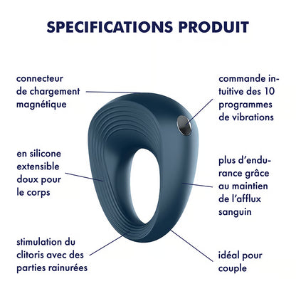SATISFYER - ANNEAU VIBRANT 2