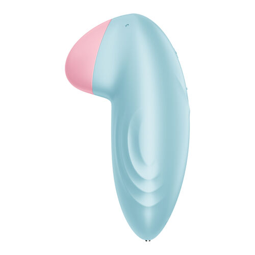 SATISFYER - VIBRATEUR  POSER TROPICAL TIP BLEU - 7eme ciel