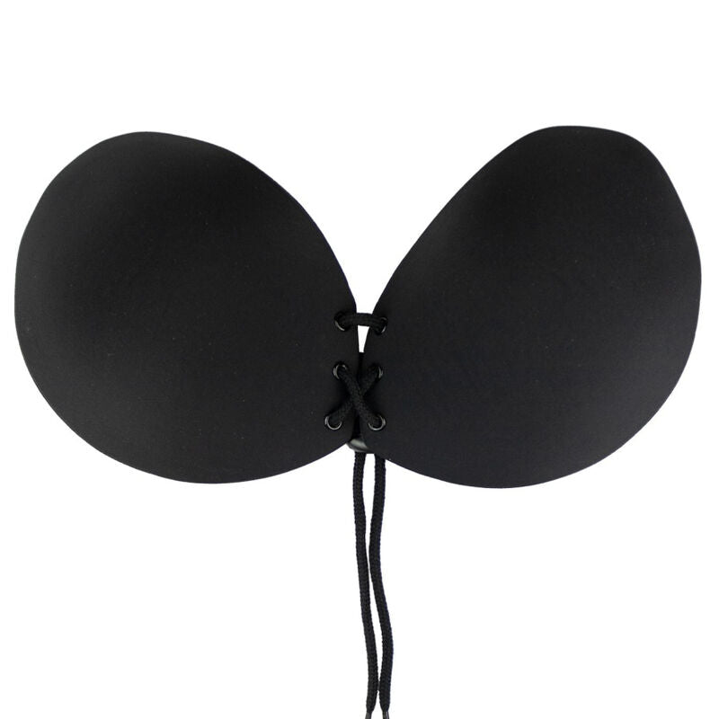 BYE-BRA - SOUTIEN-GORGE ADHÉSIF EMPLACEMENT NOIR BONNET A - 7eme ciel