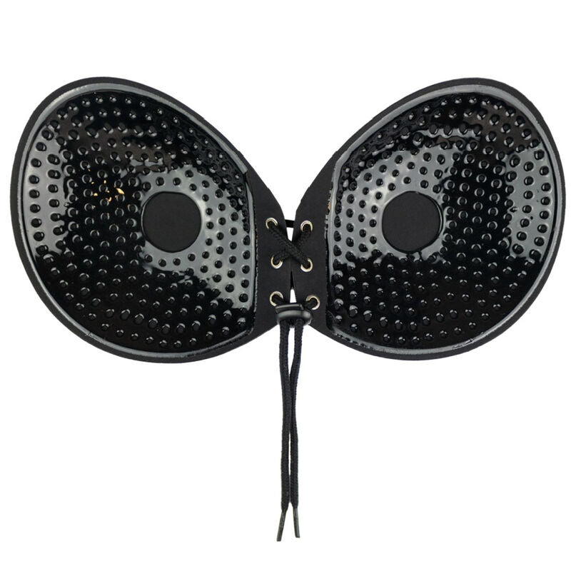 BYE-BRA - SOUTIEN-GORGE ADHÉSIF EMPLACEMENT NOIR BONNET A - 7eme ciel